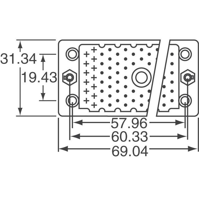 516-090-000-302 EDAC Inc.  Alloggiamenti per connettori backplane